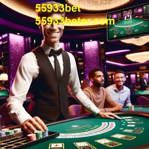 Experiência Imersiva em Jogos Ao Vivo no 55933bet